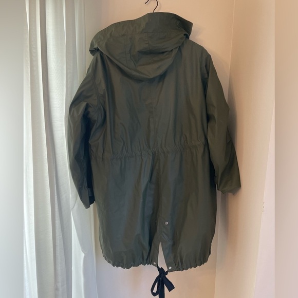 ZARA Green Utility Jacket with Black Trim - Picture 3 of 11